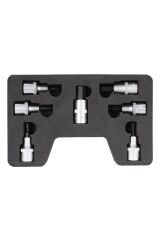 İzeltaş 1/2 Lokmalı Allen Uç Takımı(60mm/7parça)