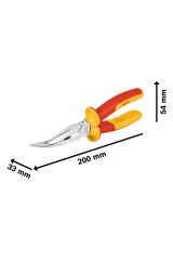 Bosch PENSE VDE bent 40° 200mm - 1600A02NE4