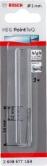 Bosch - HSS-PointeQ Metal Matkap Ucu 1,0 mm 2'li