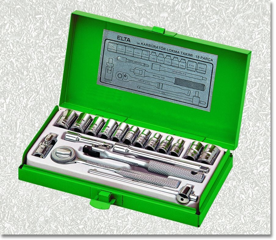 Elta Karbüratör Lokma Takımı(18 Parça)