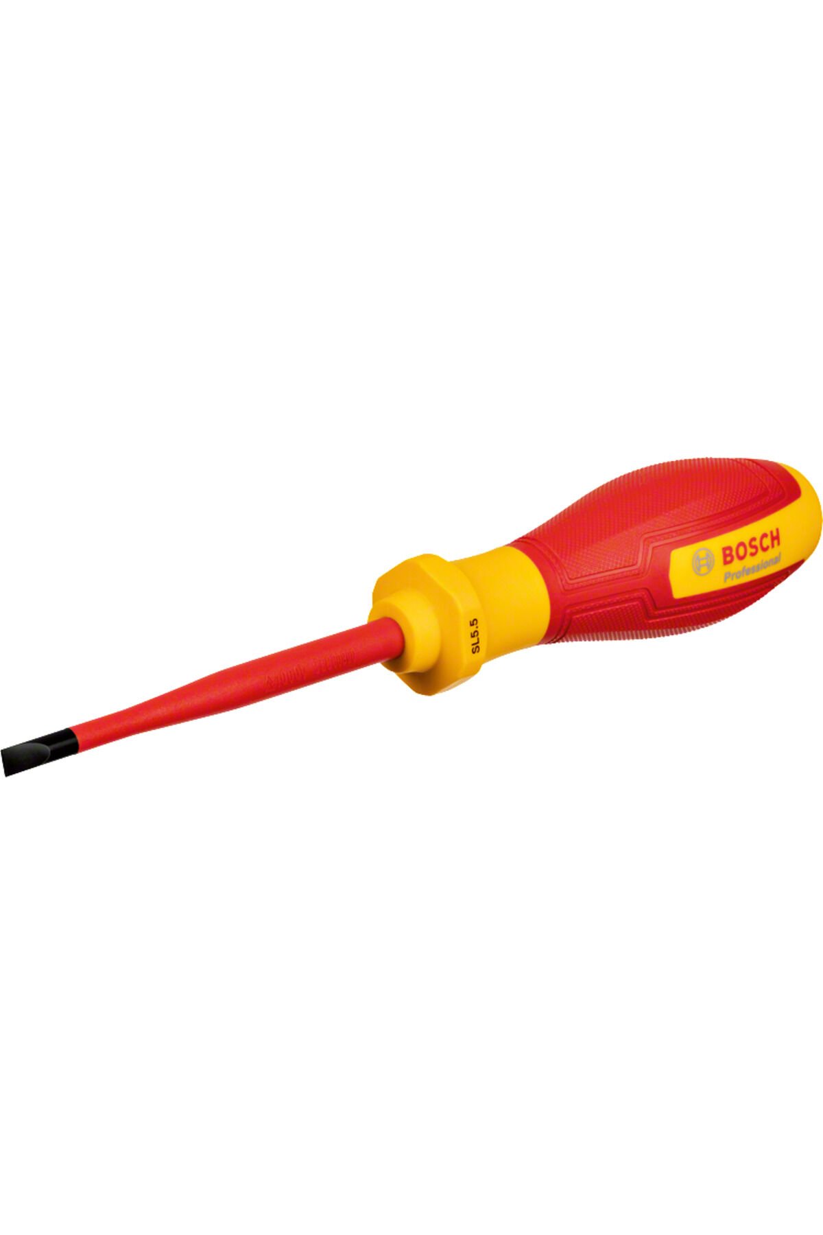 Bosch Profesyonel İzoleli 1000 Volt SL 5.5 x 100 mm Tornavida (1600A02NC3)