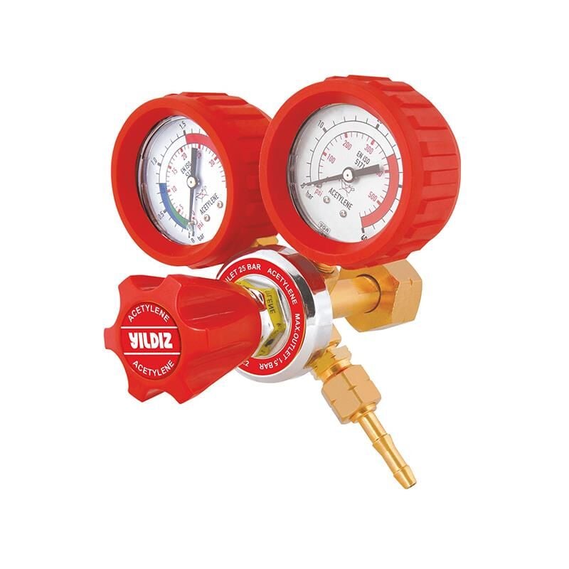 ASETİLEN BASINÇ DÜŞÜRÜCÜ W 23 X 1/18'' 0-1,5 BAR