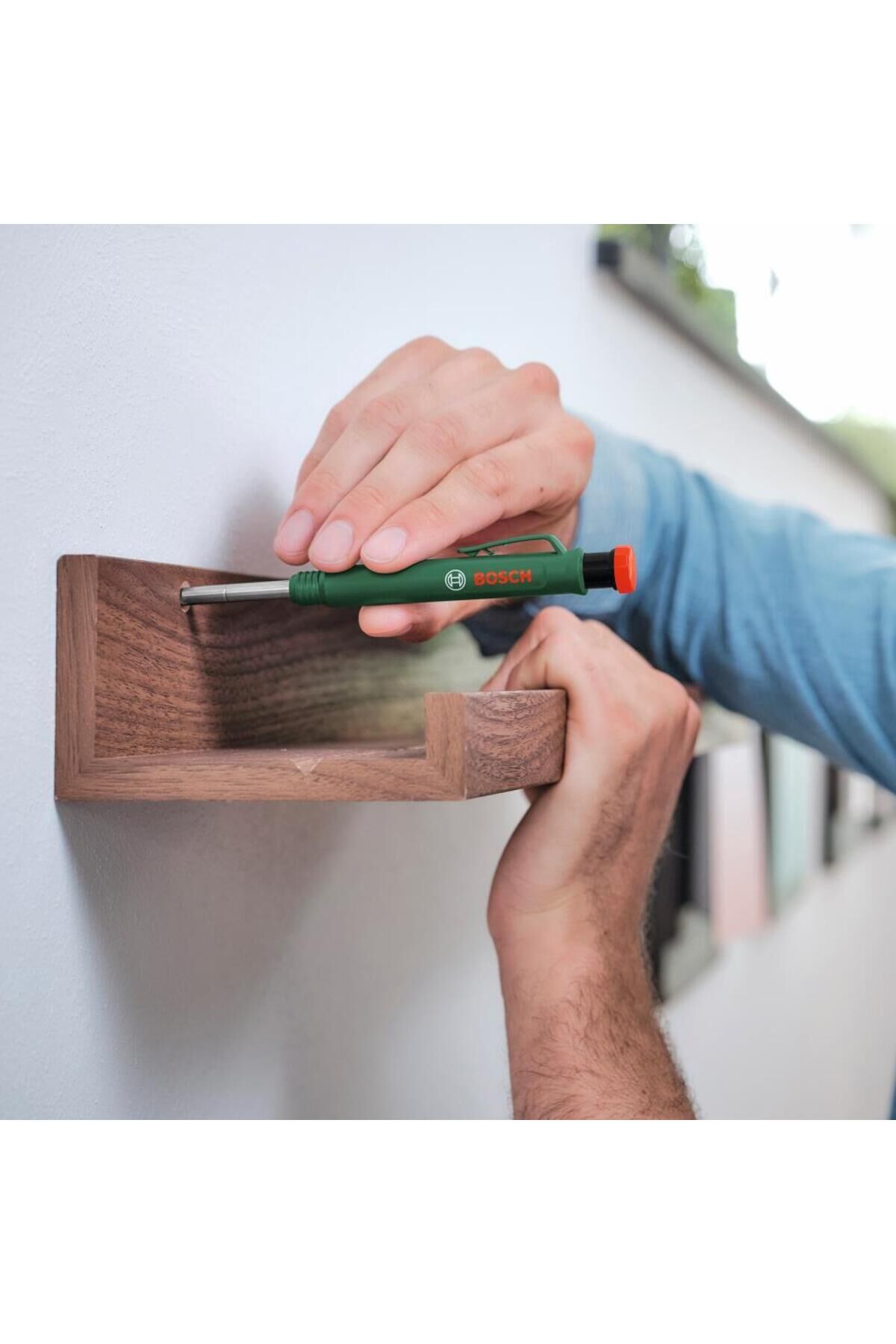 Bosch Home and Garden Su Terazisi - Katlanır Metre - Kalemli İşaretleme Seti - 1600A02W7S