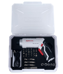 Specco 3.6V Akülü Tornavida Seti 3 Nm (33 Parça Set)