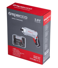 Specco Şarjlı Tornavida 3.6V-33 Parça Set