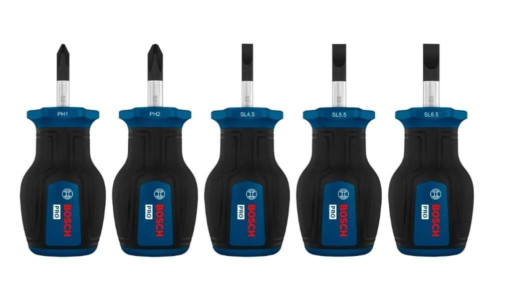 BOSCH PRO AVUÇ İÇİ TORNAVİDA SETİ PH/SL 5Lİ