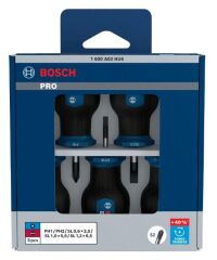 BOSCH PRO AVUÇ İÇİ TORNAVİDA SETİ PH/SL 5Lİ