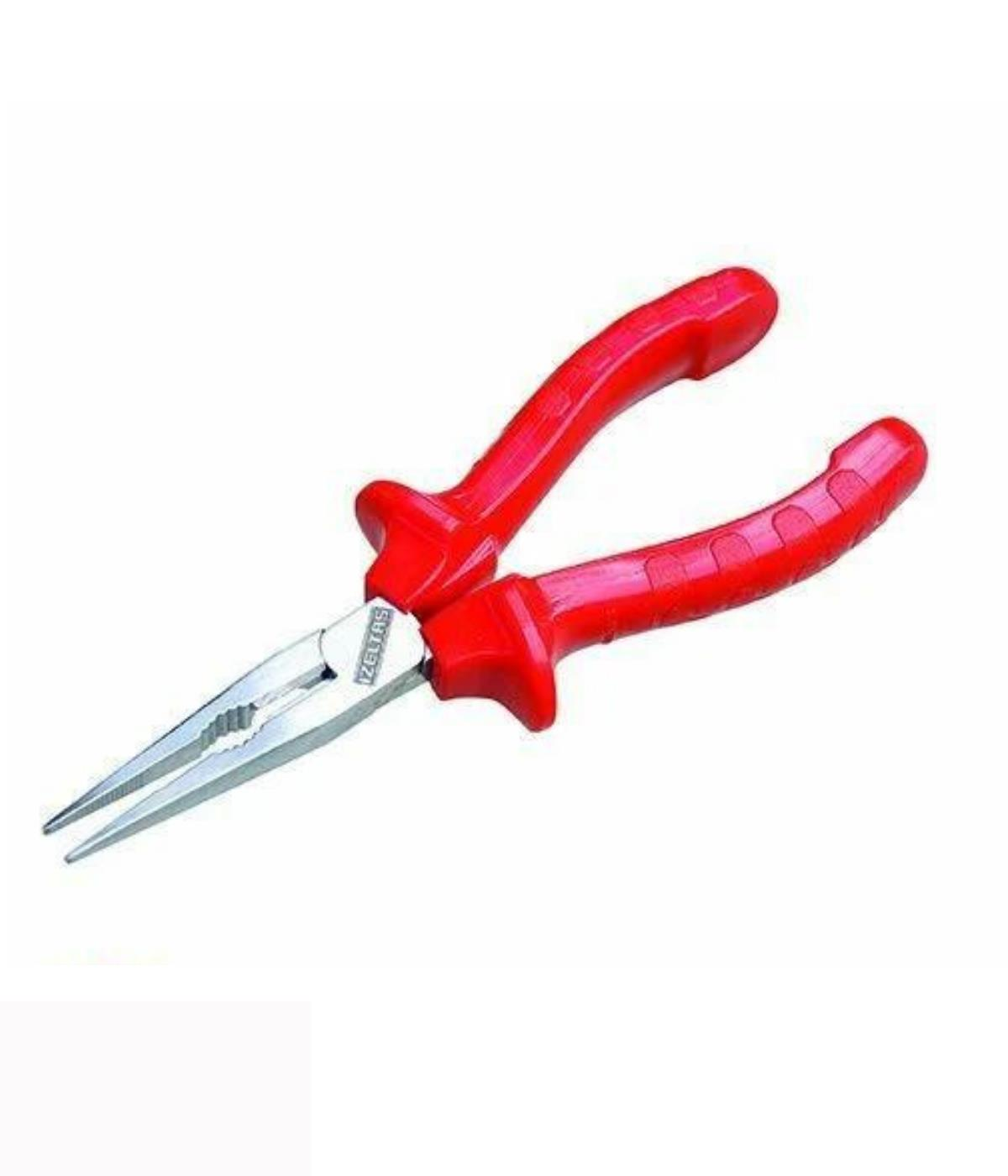 İzeltaş Uzun Kargaburun Düz Uçlu Rod 200 Mm