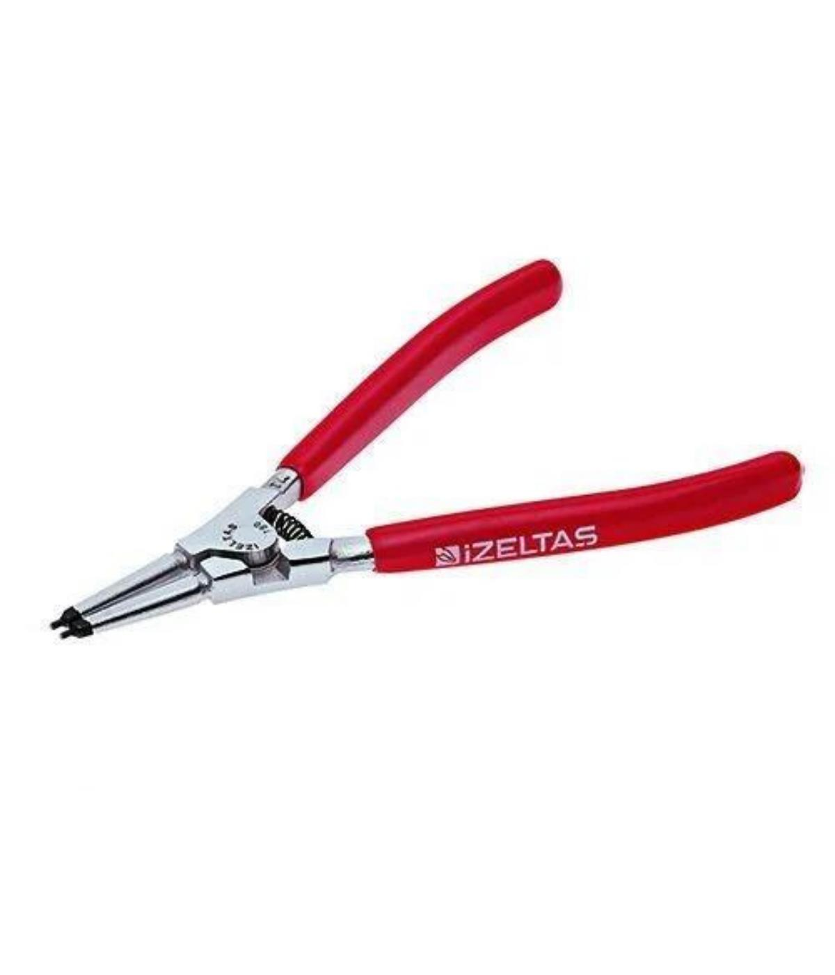 İzeltaş Dış Segman Pensi Yayli Düz 180 Mm