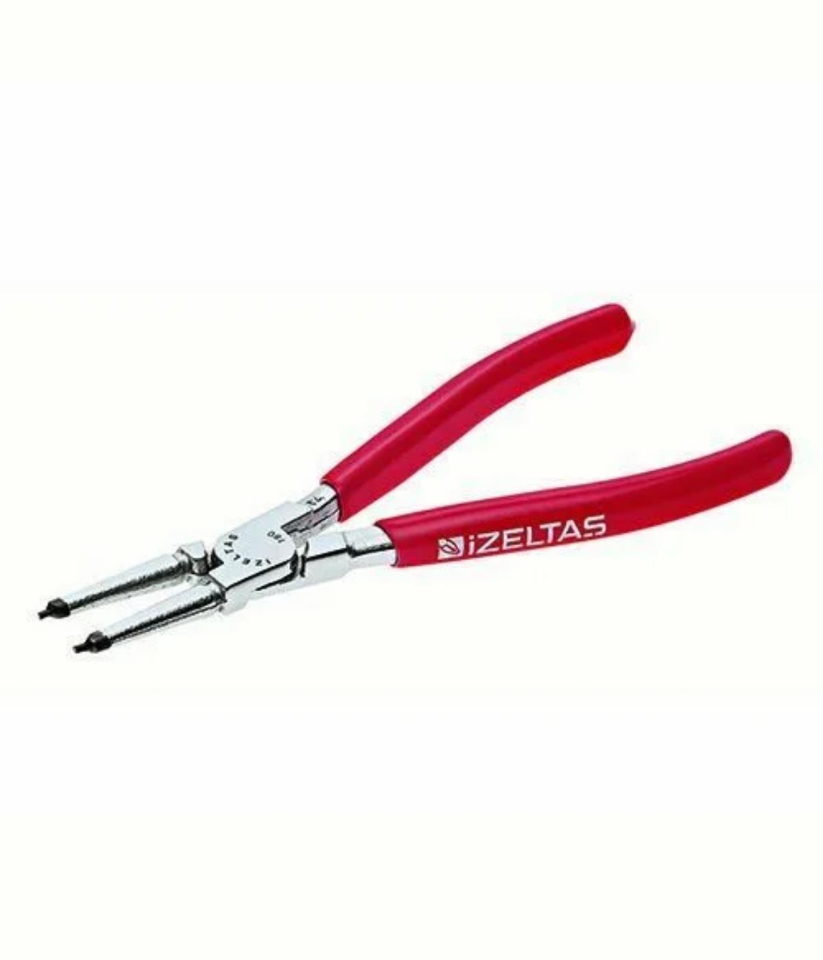 İzeltaş İç Segman Pense Yaysiz Düz 225 Mm