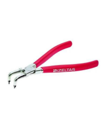 İzeltaş İç Segman Pense Yaysiz Eğri 130 Mm