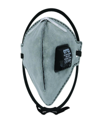 ERA 5210 FFP2 Ventilli Toz Maskesi(Aktif Karbonlu Katlanır)
