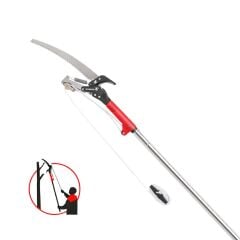 WORKPRO WP333006 270cm 2 IN 1 Teleskobik Saplı Profesyonel Ağaç Budama Testeresi ve 25mm Dal Budama Makası