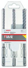 Bosch - SDS plus-5X Serisi Kırıcı Delici Matkap Ucu 3 Parça Set ( 6,8,10 x 160 mm)