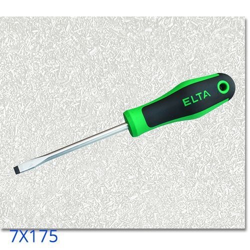 Elta Düz Tornavida Ergonom 7X175