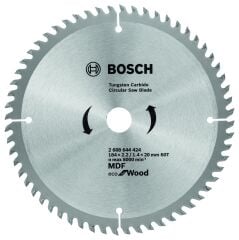 Bosch - Eco for Wood Daire Testere Bıçağı 184*20 mm 60 Diş