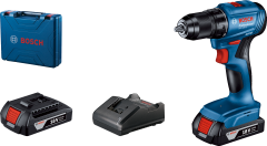 Bosch Professional GSR 185 LI Akülü Delme Vidalama Mak. 2 x 2.0 Ah; Case