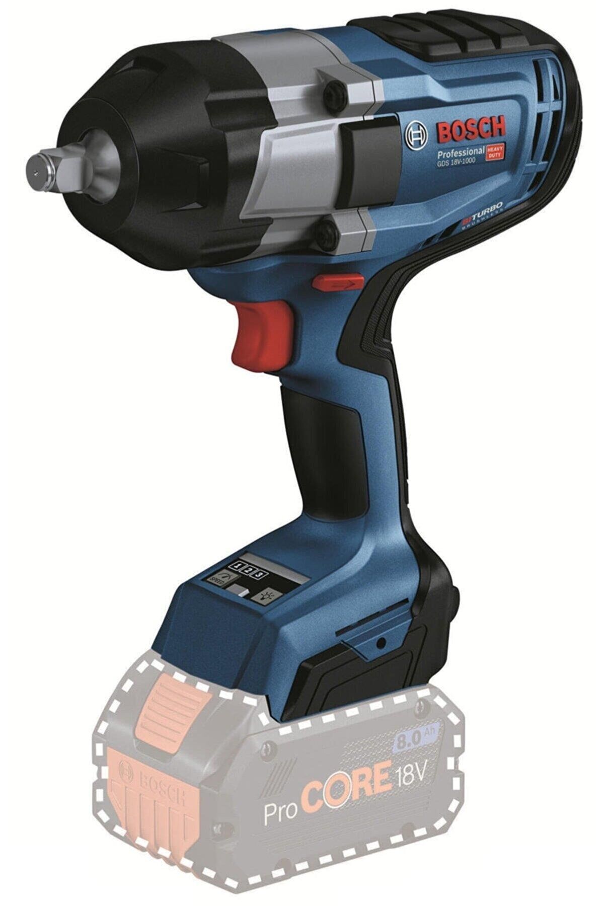 Bosch Gds 18 V-1000 2x5.0ah Darbeli Somun Sıkma