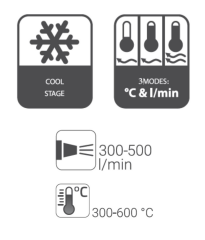 Specco Sıcak Hava Tabancası 2000W (Çift Kollu)