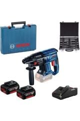 Bosch Gbh 180-lı Akülü Kırıcı Delici 11 Prc Sds Set