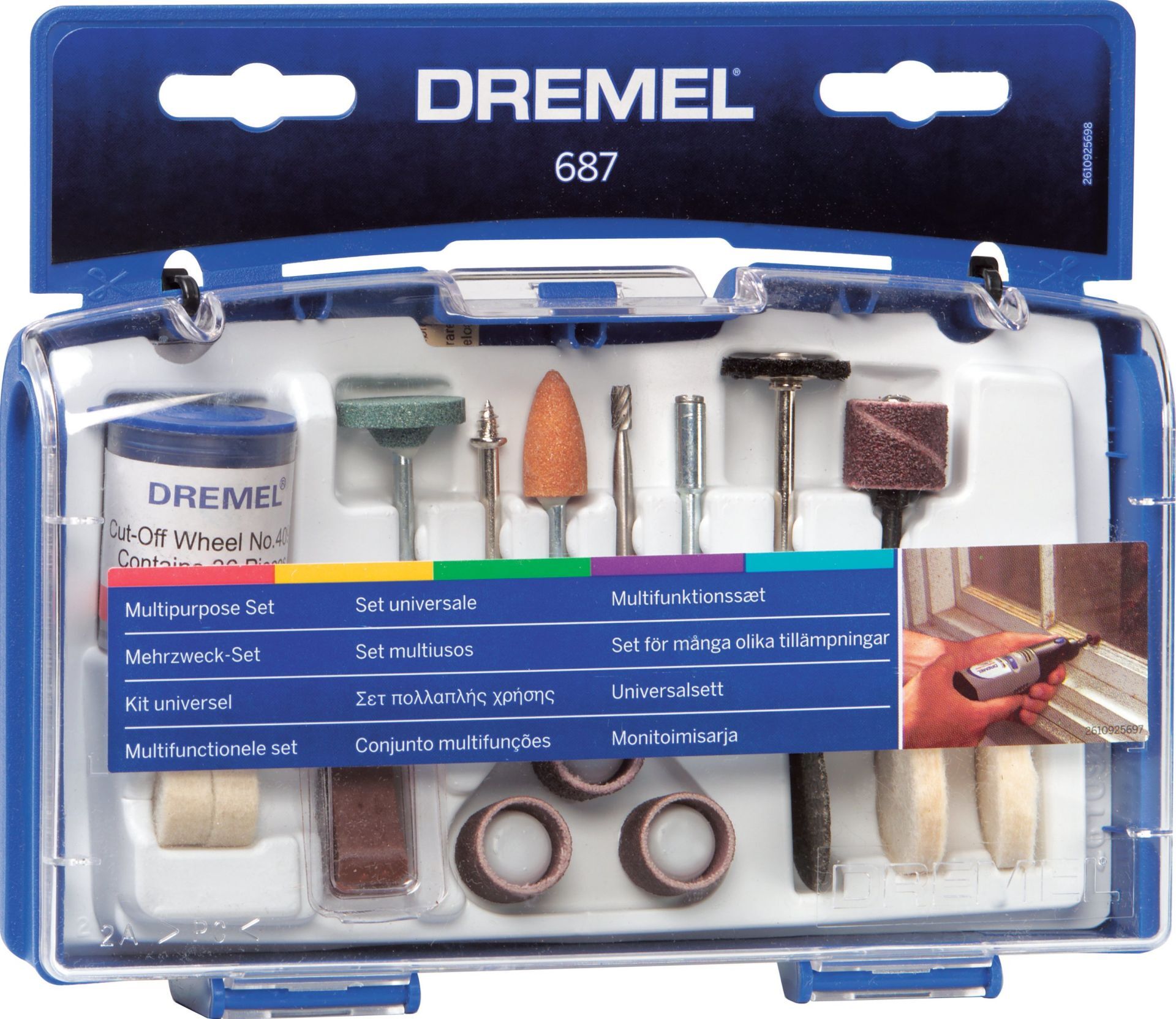 DREMEL® Çok amaçlı set (687)