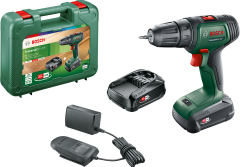 Bosch UniversalDrill 18 Çift Akülü Delme Vidalama Makinesi (2 x 1,5Ah)
