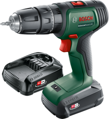 Bosch UniversalImpact 18 Çift Akülü Darbeli Delme Vidalama Makinesi (2 x 1,5Ah)