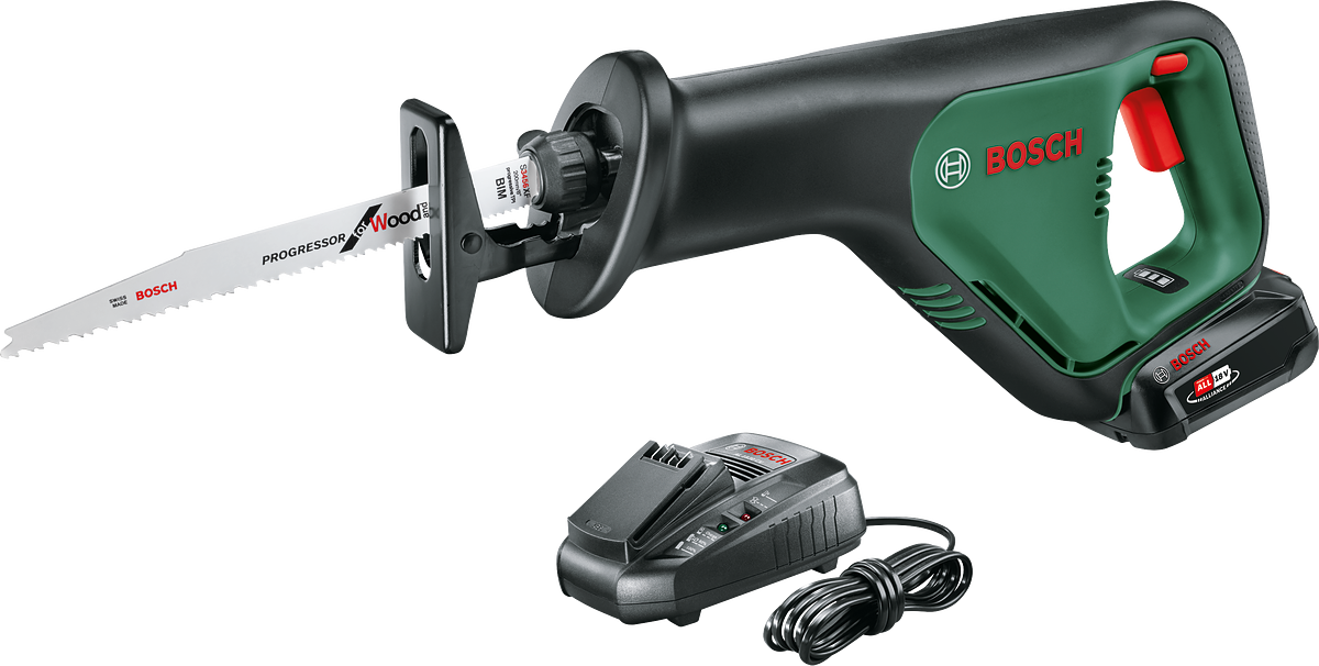 Bosch AdvancedRecip 18 Tek Akülü Tilki Kuyruğu Testere (1 x 2.5 Ah)