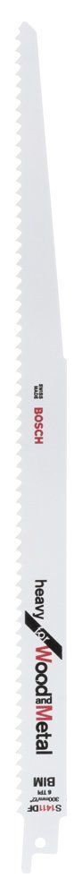 Bosch - Heavy Serisi Ahşap Ve Metal için Panter Testere Bıçağı S 1411 DF - 25'li