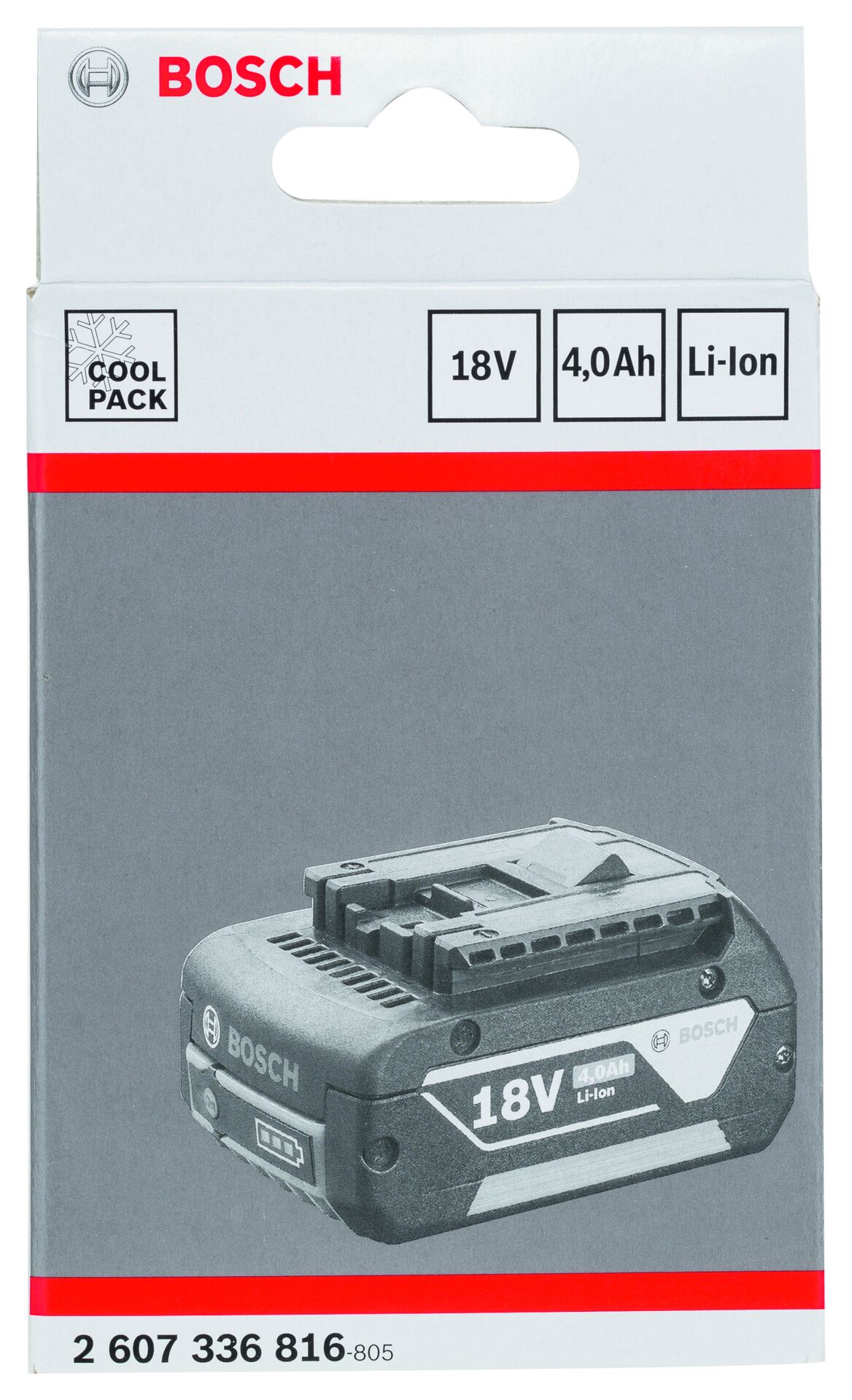Bosch - 18 V 4,0 Ah MW-C Li-Ion Akü