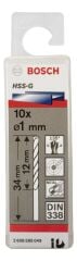 Bosch HSS-G 1*34 mm 10'lu Paket