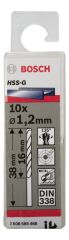 Bosch - HSS-G Metal Matkap Ucu 1,2*38 mm 10'lu Paket