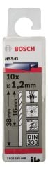 Bosch - HSS-G Metal Matkap Ucu 1,2*38 mm 10'lu Paket