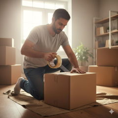 Astor Şeffaf Koli Bandı (Holtmelt Bant) 45x100 (1 Koli)