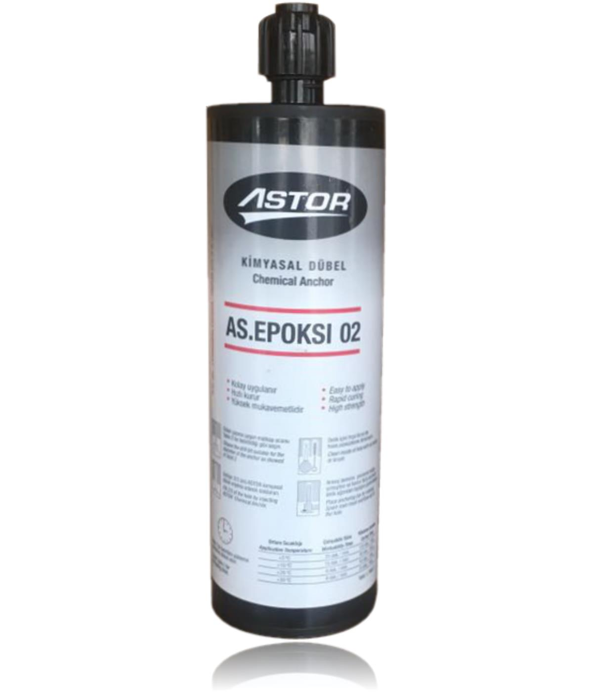 Astor Tek Bileşenli Kimyasal Dübel Epoksi 410 ml