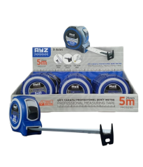 AYZ 5x25 Profesyonel Korumalı Şerit Metre