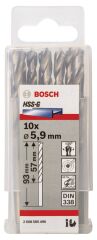 Bosch - HSS-G Metal Matkap Ucu 5,9*93 mm 10'lu Paket