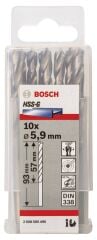 Bosch - HSS-G Metal Matkap Ucu 5,9*93 mm 10'lu Paket