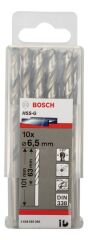 Bosch - HSS-G Metal Matkap Ucu 6,5*101 mm 10'lu Paket