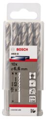 Bosch - HSS-G Metal Matkap Ucu 6,6*101 mm 10'lu Paket