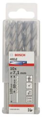 Bosch - HSS-G Metal Matkap Ucu 7,1*109 mm 10'lu Paket