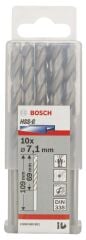 Bosch - HSS-G Metal Matkap Ucu 7,1*109 mm 10'lu Paket