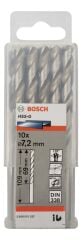 Bosch - HSS-G Metal Matkap Ucu 7,2*109 mm 10'lu Paket