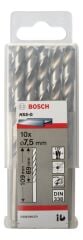 Bosch - HSS-G Metal Matkap Ucu 7,5*109 mm 10'lu Paket