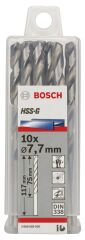 Bosch - HSS-G Metal Matkap Ucu 7,7*117 mm 10'lu Paket