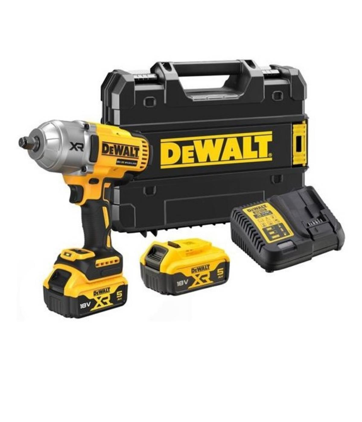 Dewalt 18V/5.0Ah 1396Nm Çift Akülü Profesyonel Somun Sıkma DCF900P2T
