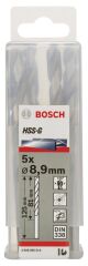 Bosch - HSS-G Metal Matkap Ucu 8,9*125 mm 5'li Paket
