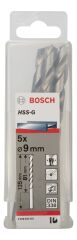 Bosch - HSS-G Metal Matkap Ucu 9*125 mm 5'li Paket