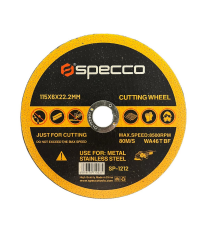 Specco 115x6 Metal Kesme Taşı 5 Adet