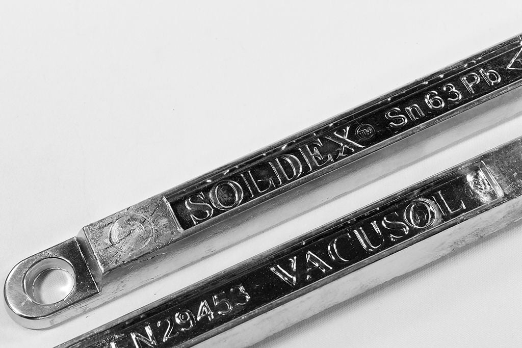 Soldex Vacusol Çubuk Lehim Sn63  Pb37 1000 gr